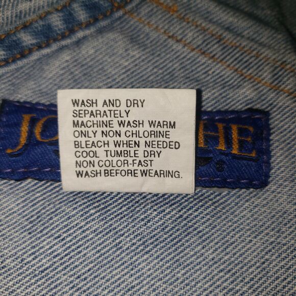 Vintage 80's JORDACHE Jeans Denim Overalls Womens Size Medium - Picture 5 of 8